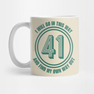 41 Lyric - Dave Matthews Band Mug